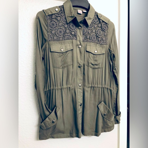 BONGO Army green Utility jacket. Medium - Picture 12 of 12